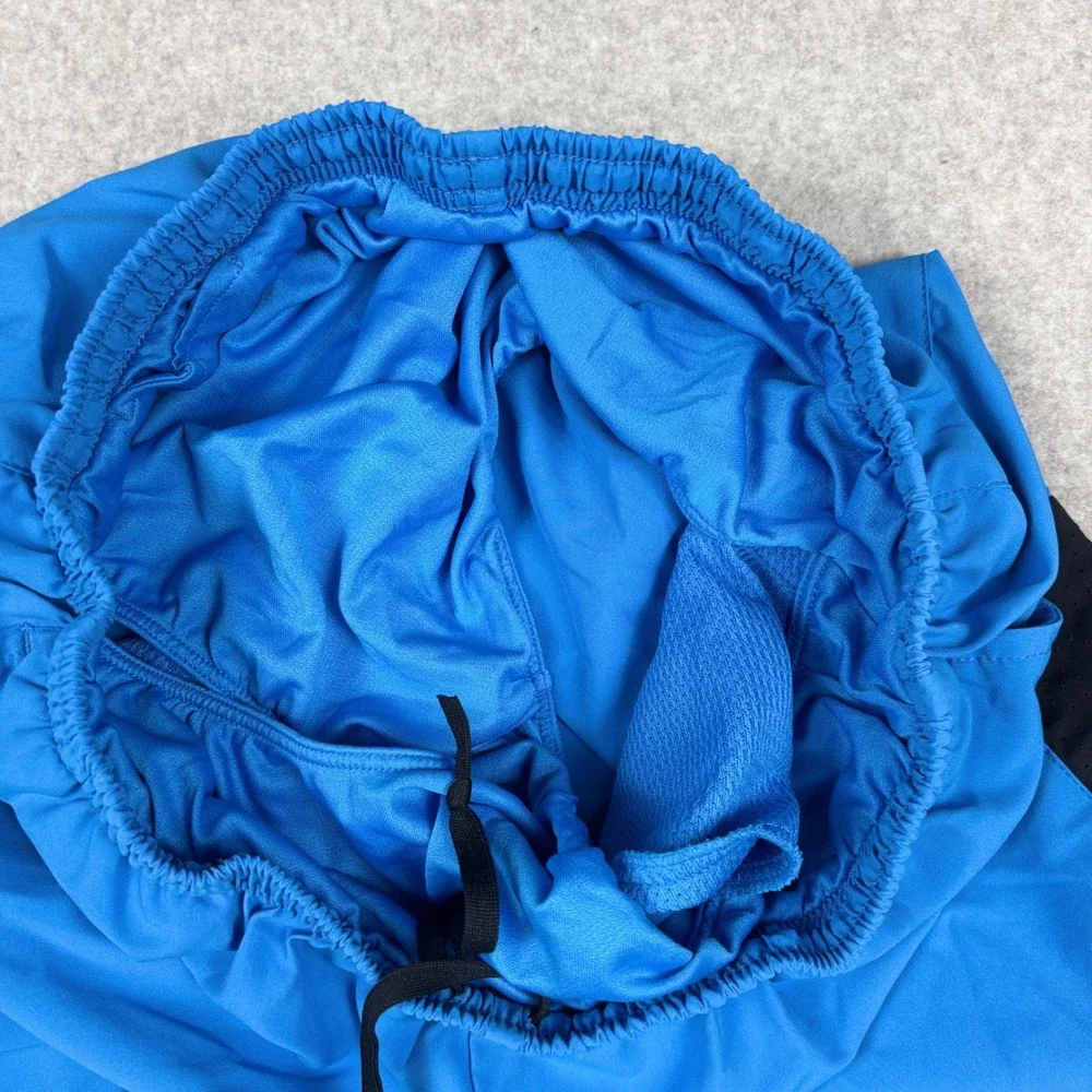 Nike Challenger Dri-FIT Running Shorts Mens Size M Blue Black 7 Inch AA4969-435